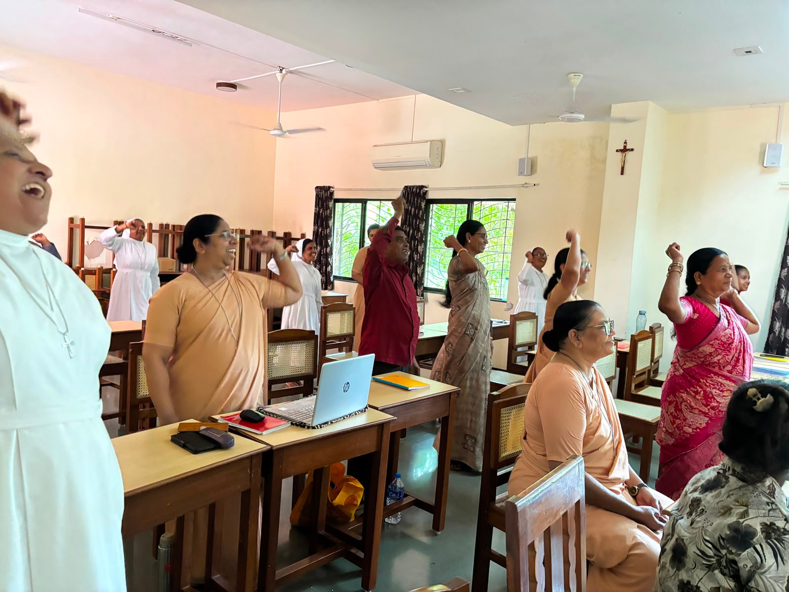 ORIENTATION MEETING CONDUCTED FOR LOCAL COORDINATORS AND TEACHING STAFF AT DAHANU.
